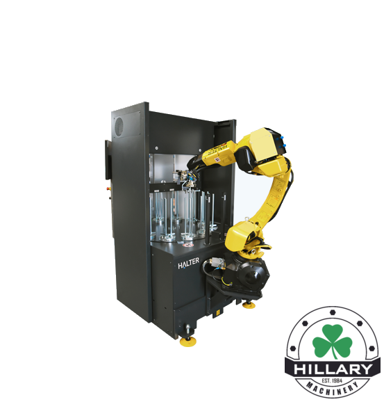 HALTER CNC AUTOMATION Millstacker Compact 12 Robot Machine Tending Systems | Hillary Machinery