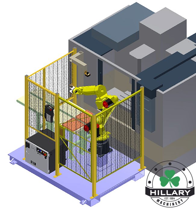FANUC Single Machine Tending Machine Tending Robotics | Hillary Machinery
