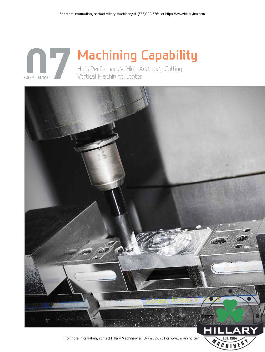 HYUNDAI WIA CNC MACHINE TOOLS F650/50 Vertical Machining Centers | Hillary Machinery