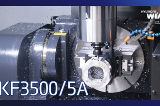 HYUNDAI WIA CNC MACHINE TOOLS KF3500/5A 5-Axis Machining Centers | Hillary Machinery (4)