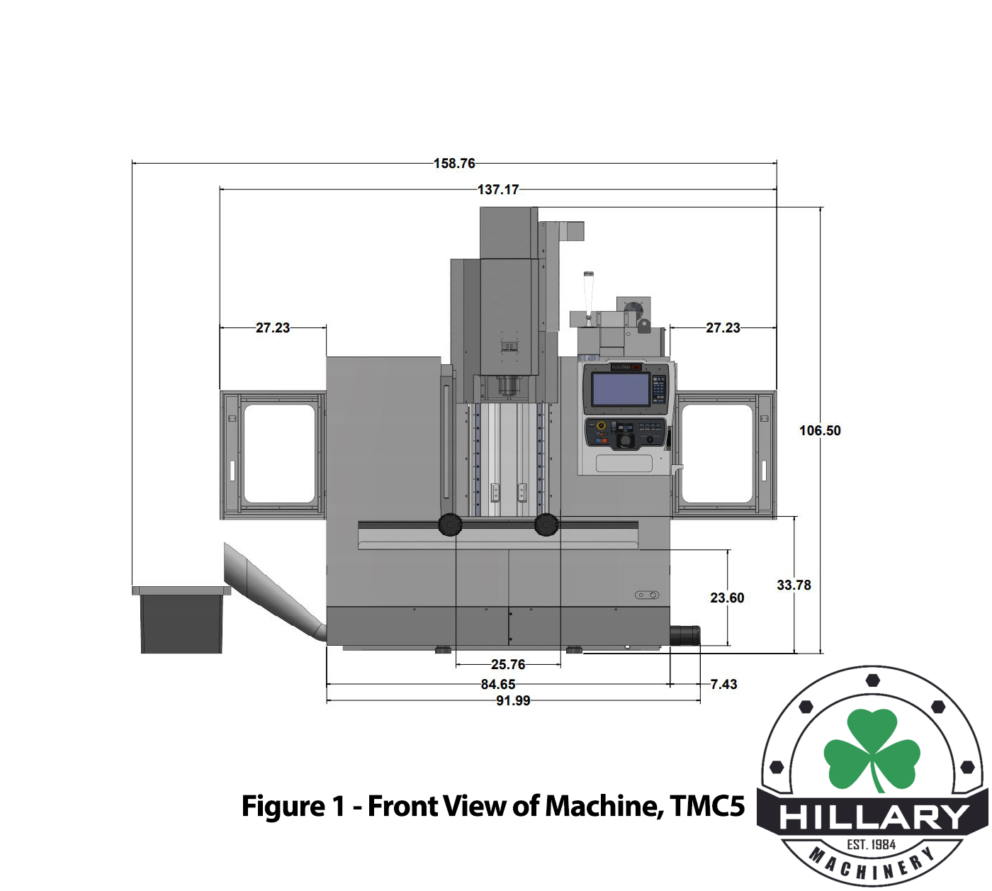 TRAK MACHINE TOOLS TMC5 Tool Room Mills | Hillary Machinery