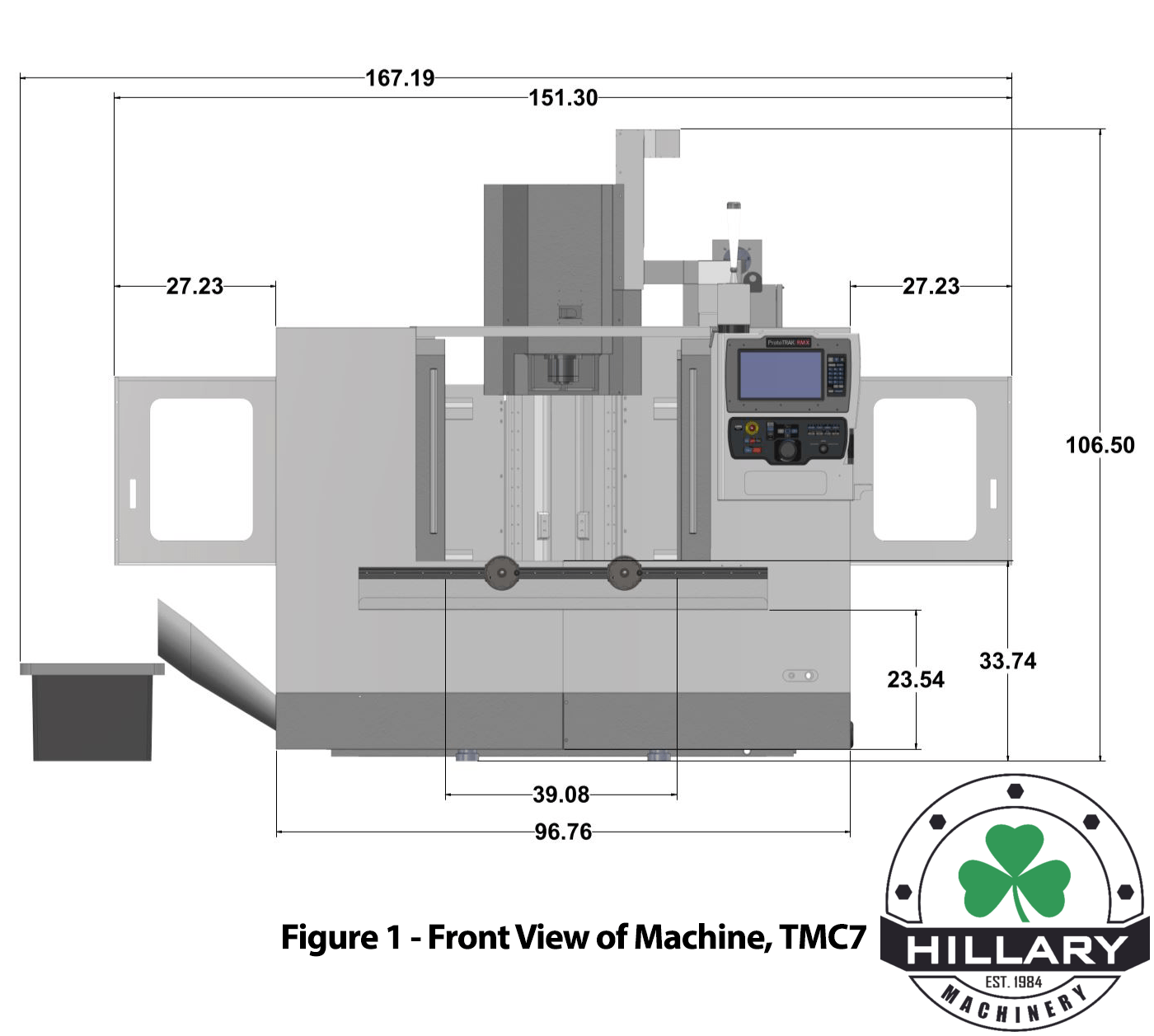 TRAK MACHINE TOOLS TMC7 Tool Room Mills | Hillary Machinery