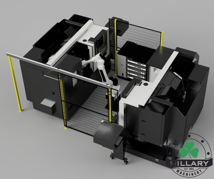 HILLARY MACHINERY FlexTender Robotic Machine Tending Systems | Hillary Machinery Texas & Oklahoma