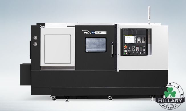 HYUNDAI WIA CNC MACHINE TOOLS HD2600M 3-Axis CNC Lathes (Live Tools) | Hillary Machinery Texas & Oklahoma