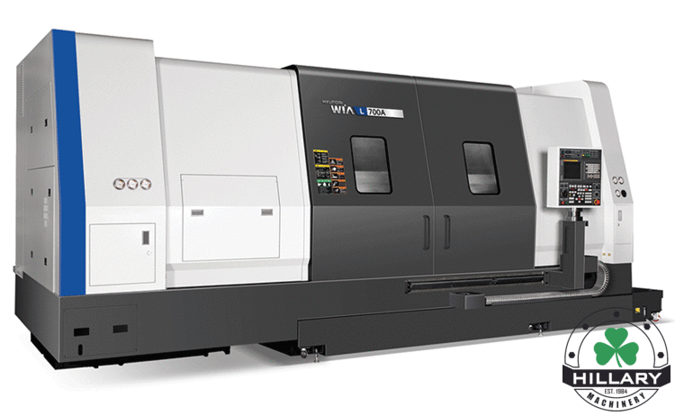 HYUNDAI WIA CNC MACHINE TOOLS L700MA 3-Axis CNC Lathes (Live Tools) | Hillary Machinery Texas & Oklahoma