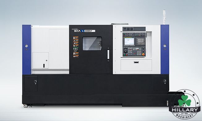 2023 HYUNDAI WIA CNC MACHINE TOOLS L3000SY Multi-Axis CNC Lathes | Hillary Machinery Texas & Oklahoma